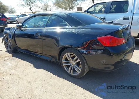 2009 Infiniti G37 z USA, uszkodzony, nr VIN JNKCV66E89M723703